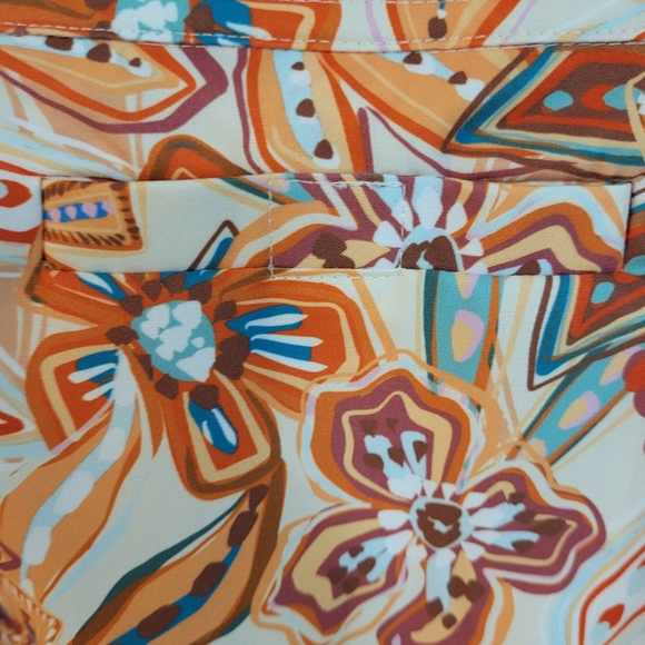 Ripskirt Hawaii Skirt Medium 8 - 10 Pinwheel Floral (coral) Sport Style NWT - Picture 12 of 12